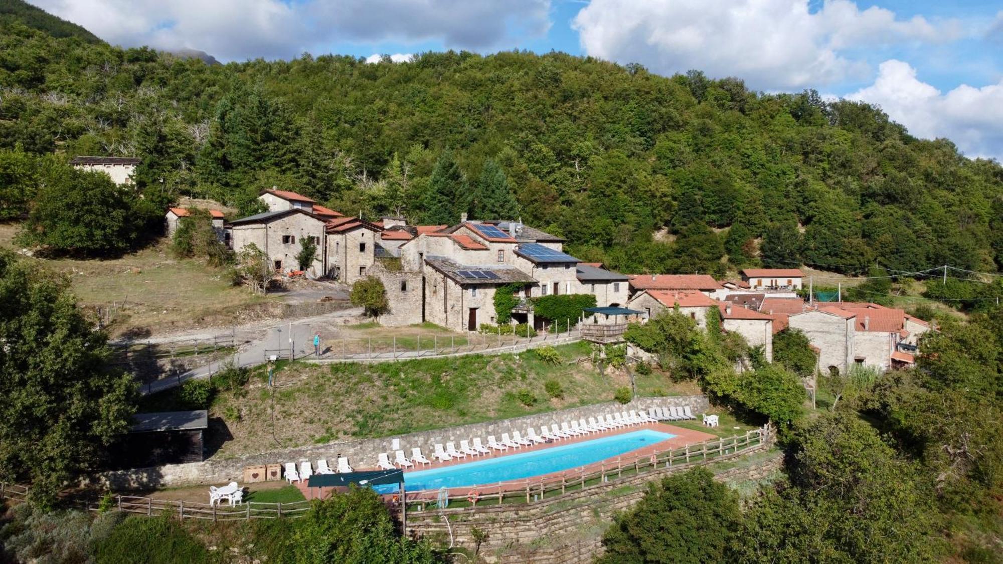 Agriturismo Montagna Verde Apella Licciana Nardi المظهر الخارجي الصورة